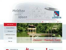 Tablet Screenshot of longin.at